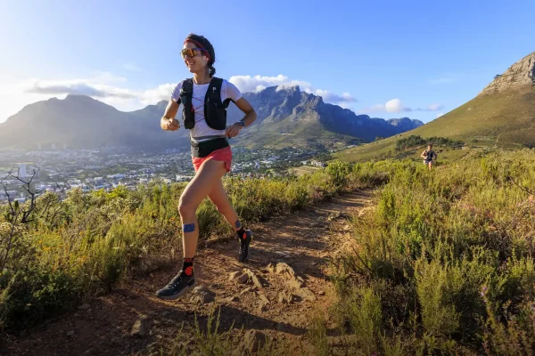 Camille Bruyas à l'Ultra Trail Cap Town 2022