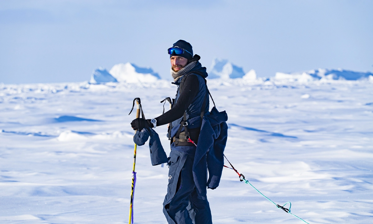 Vincent Colliard expediton Antarctique