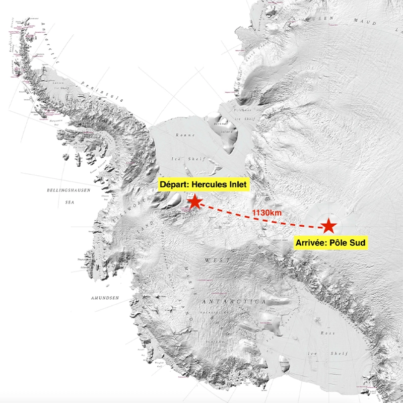 Vincent Colliard expediton Antarctique