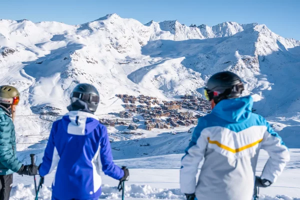 Skieurs Val Thorens