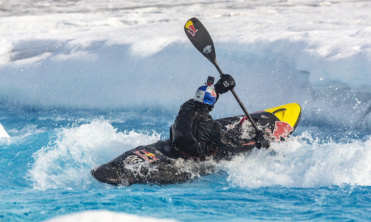 Aniol Serrasolses kayak Svalbard
