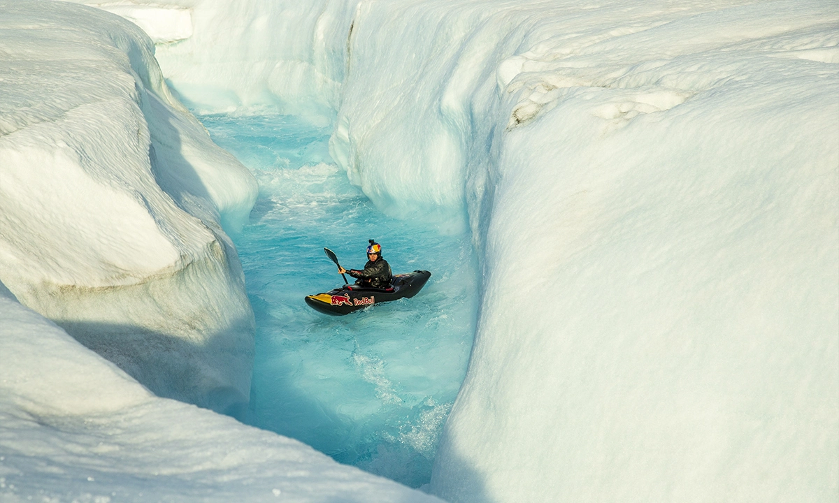 Aniol Serrasolses kayak Svalbard
