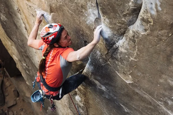 Caroline Ciavaldini escalade Le voyage