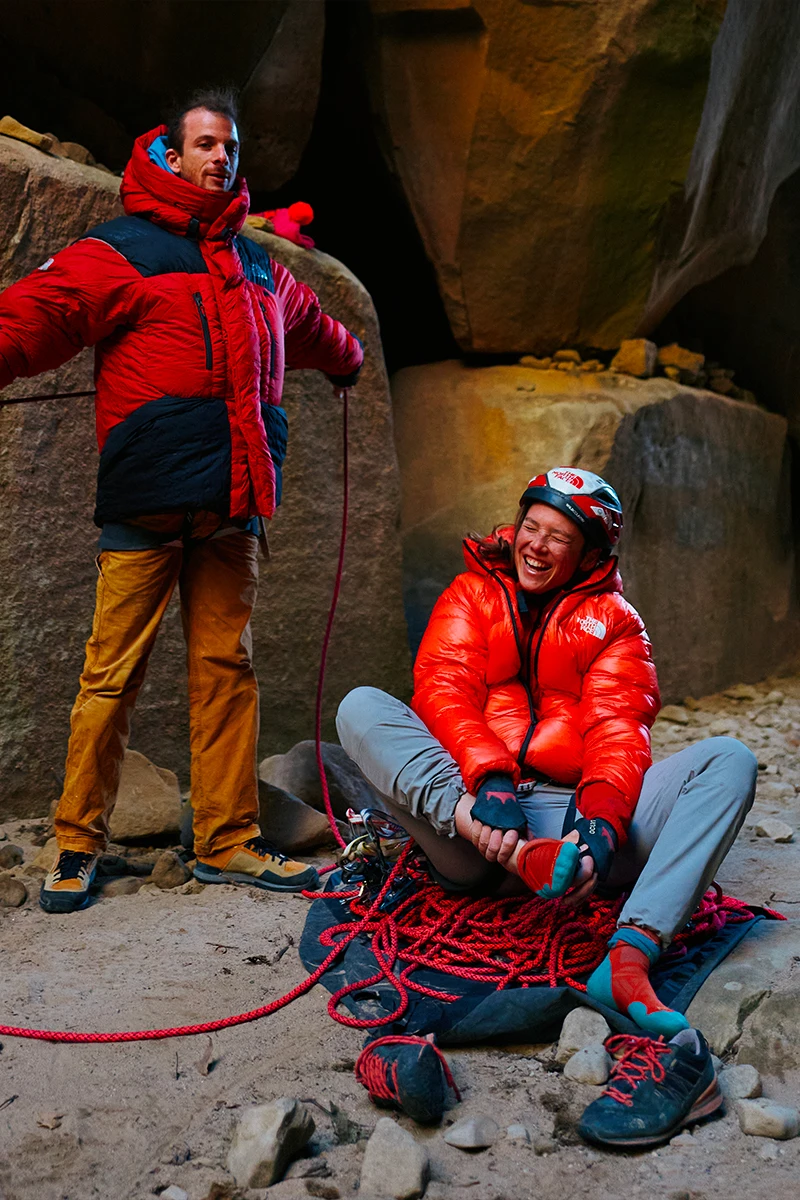 Caroline Ciavaldini escalade Le voyage