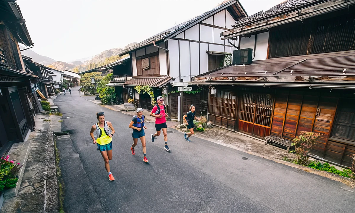 Trail Running Nakasendo Japon