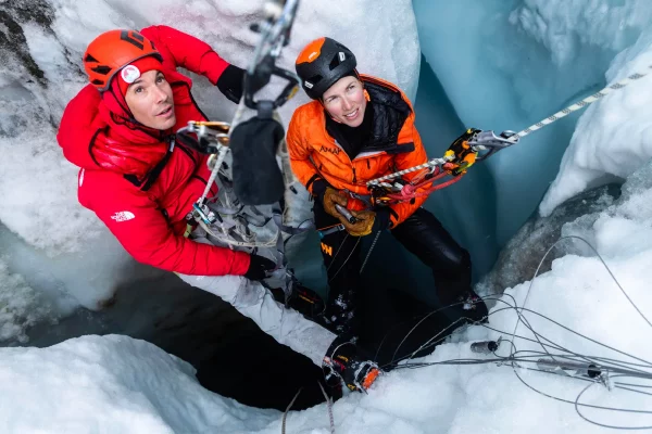 Heïdi Sevestre et Alex Honnold