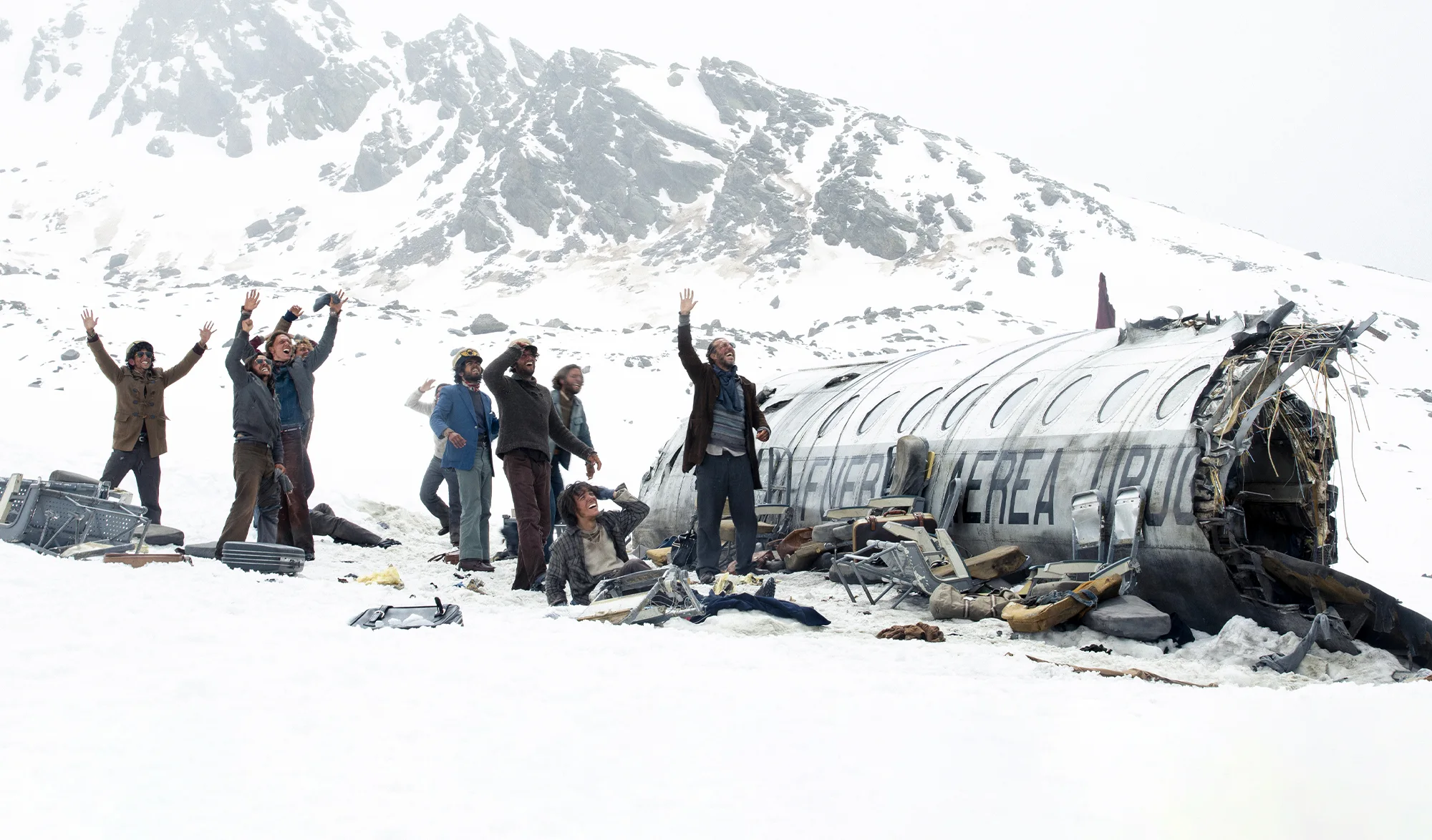 Il faut absolument voir Le Cercle des neiges, l'adaptation Netflix de  l'histoire vraie des Survivants !