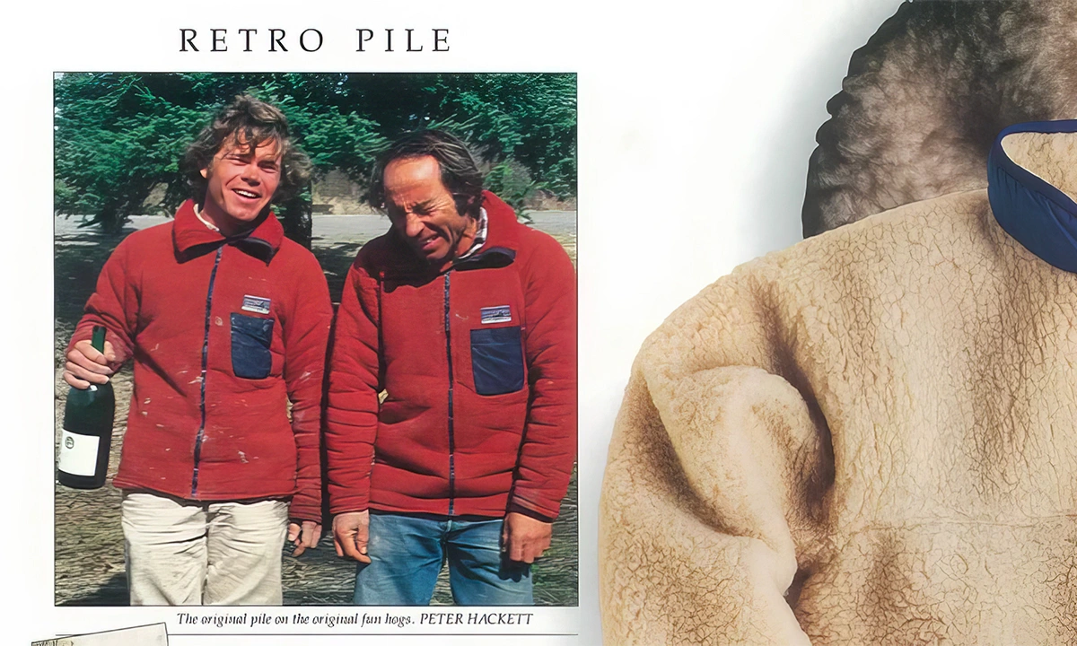 La polaire Retro Fleece dans le catalogue Patagonia 1998