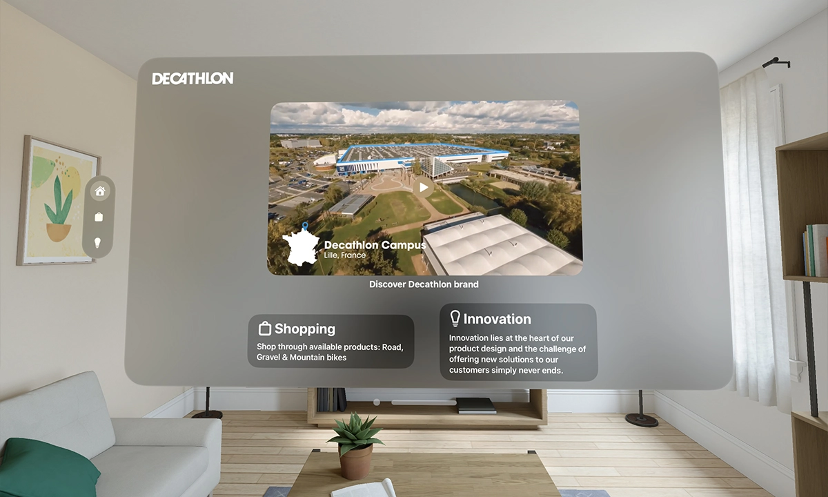 Decathlon Apple Vision Pro