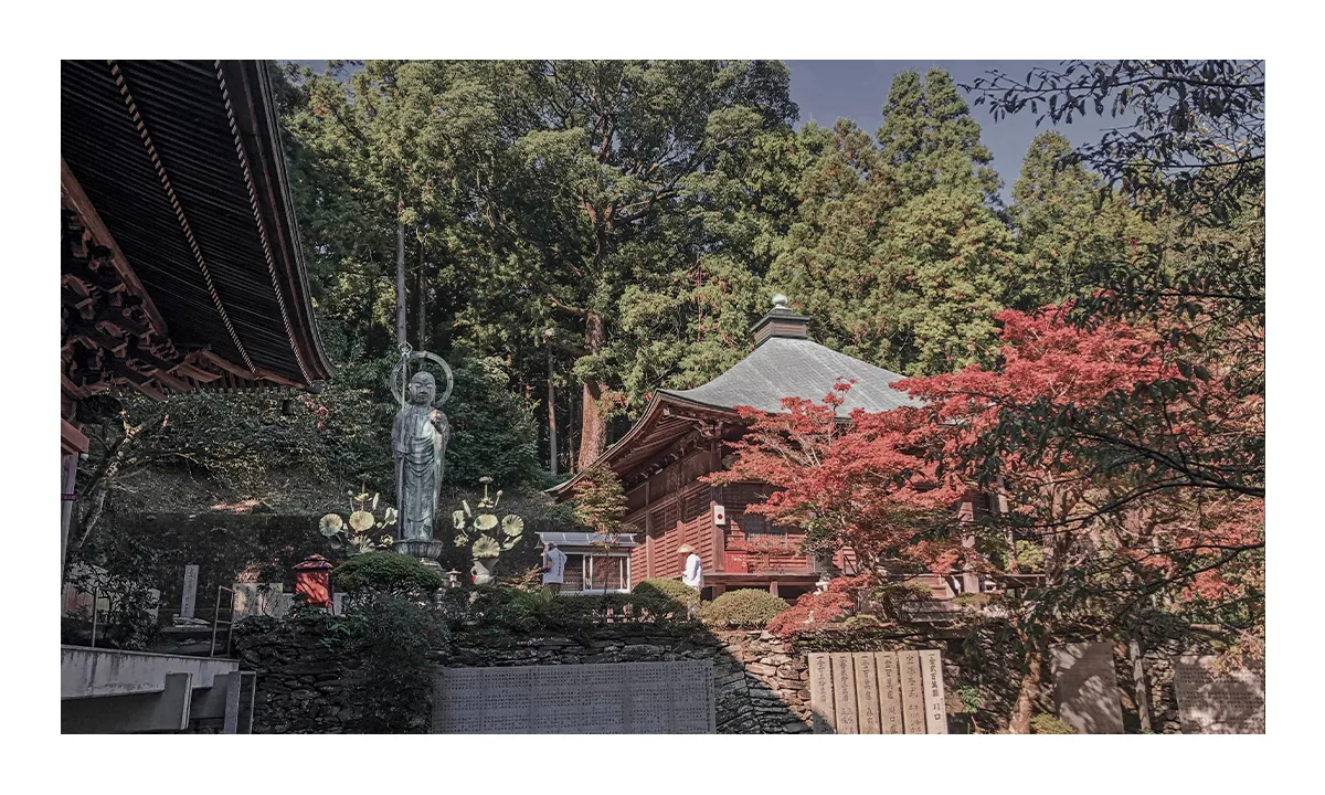 Les temples de Shikoku dégagent une atmosphère paisible