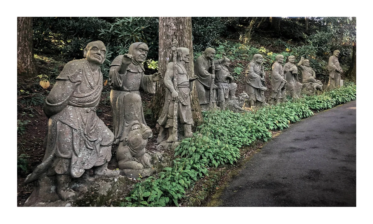 Les temples de Shikoku dégagent une atmosphère paisible