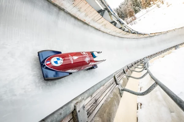 Piste de bobsleigh de La Plagne