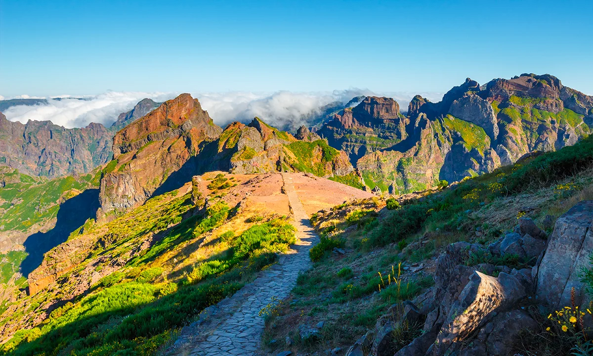 Madère randonnée Pico a Pico