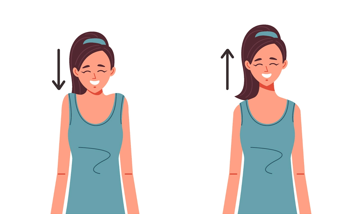 Yoga étirement cervicales