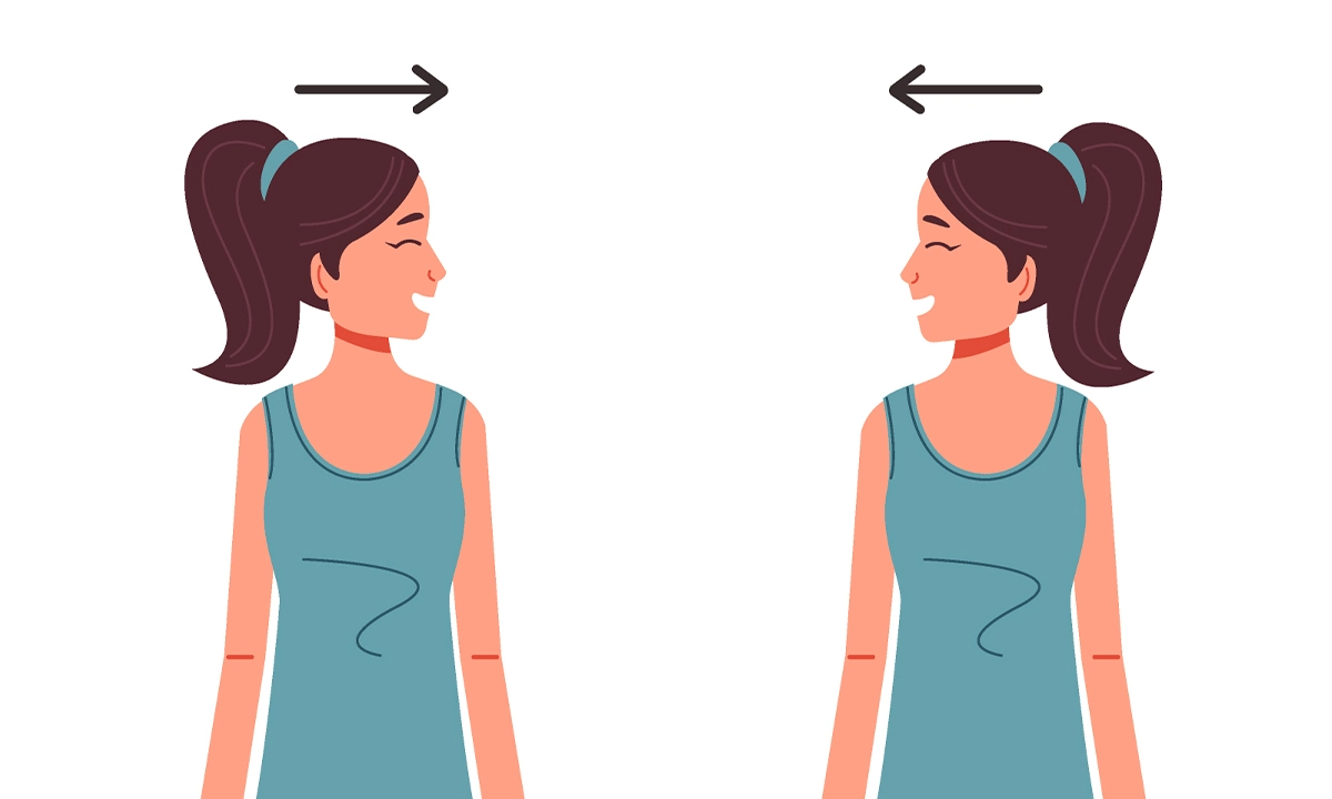 Yoga étirement cervicales