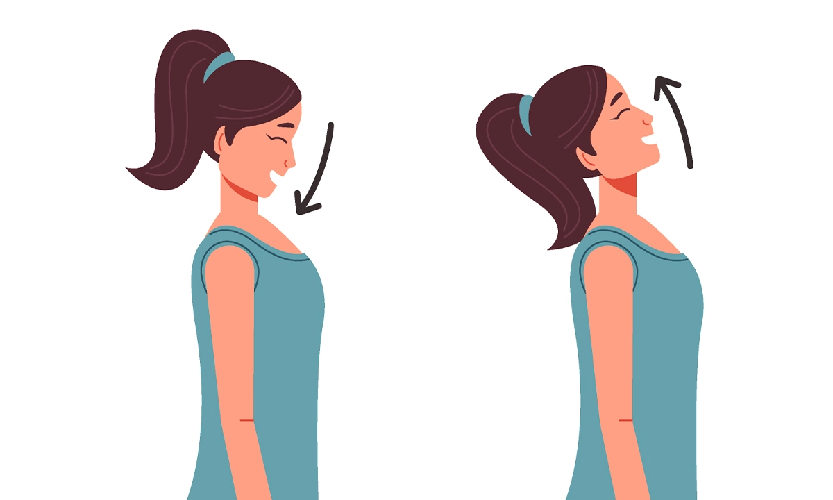 Yoga étirement cervicales