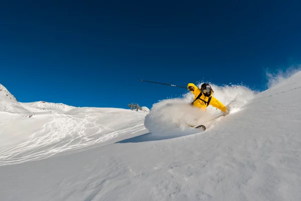 Jour de poudreuse à Val Thorens