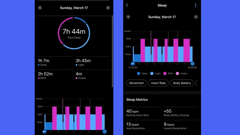 Montre connectée sommeil