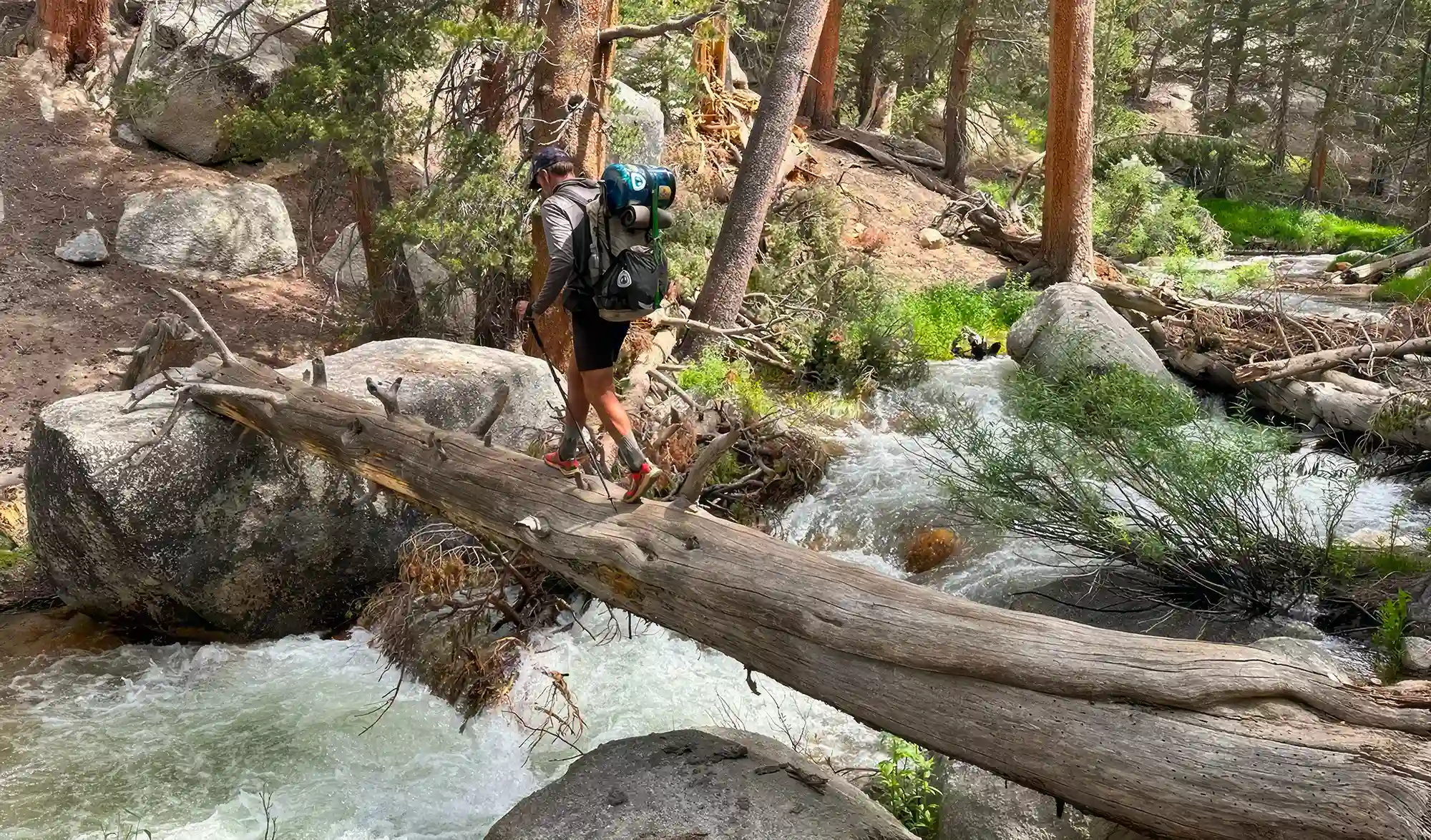 Suffering from multiple sclerosis, Dan Slater overcomes the 800-kilometer section of the PCT.