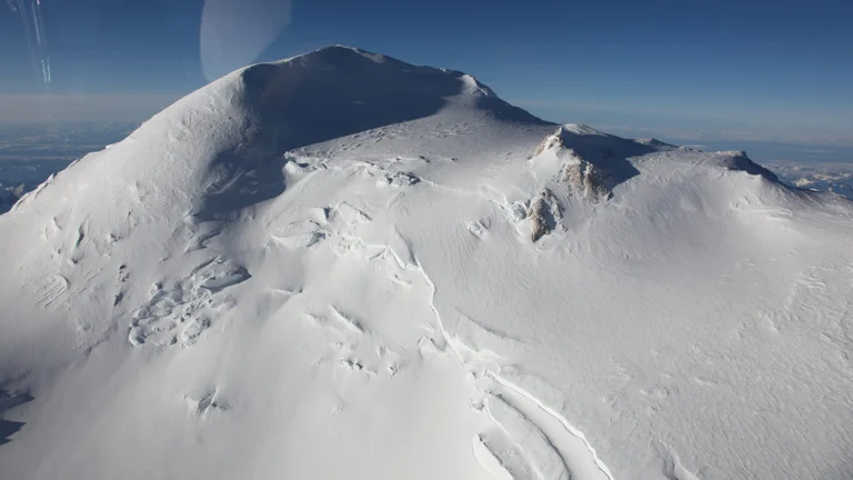 Vue du sommet de Denali
