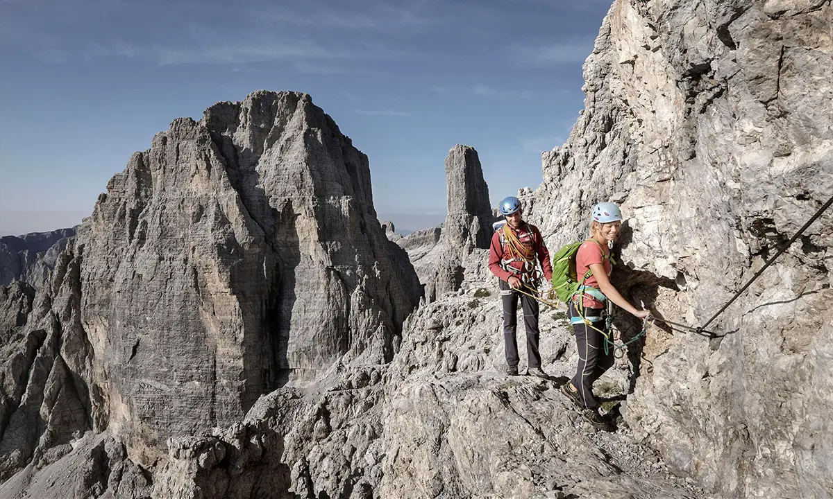 Via ferrata Delle Bocchette, Dolomites
