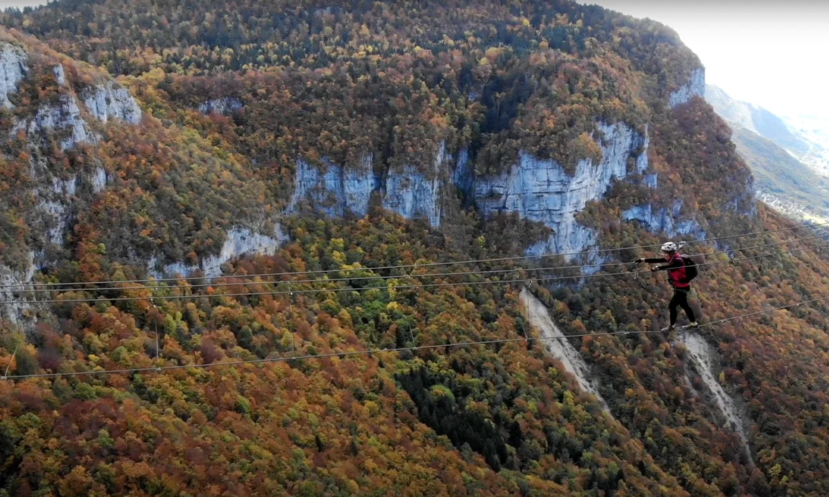 Via ferrata Jules Carret, Saint Jean d'Arvey