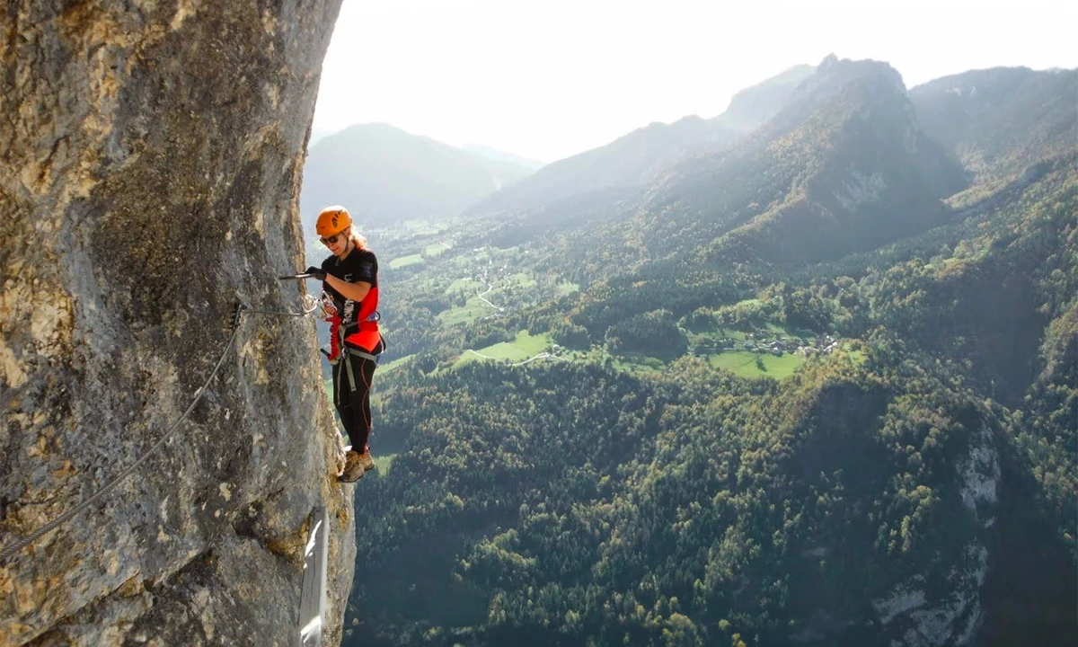 Via ferrata de la Roche-Veyrand, Chartreuse