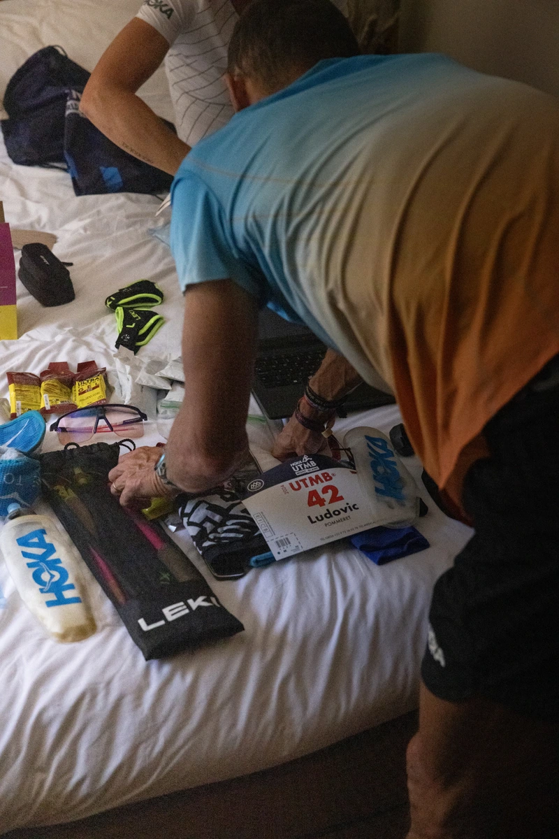 Ludovic Pommeret se prépare pour l'UTMB 2024
