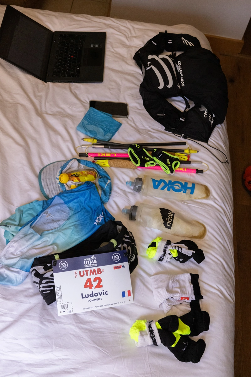 Ludovic Pommeret se prépare pour l'UTMB 2024