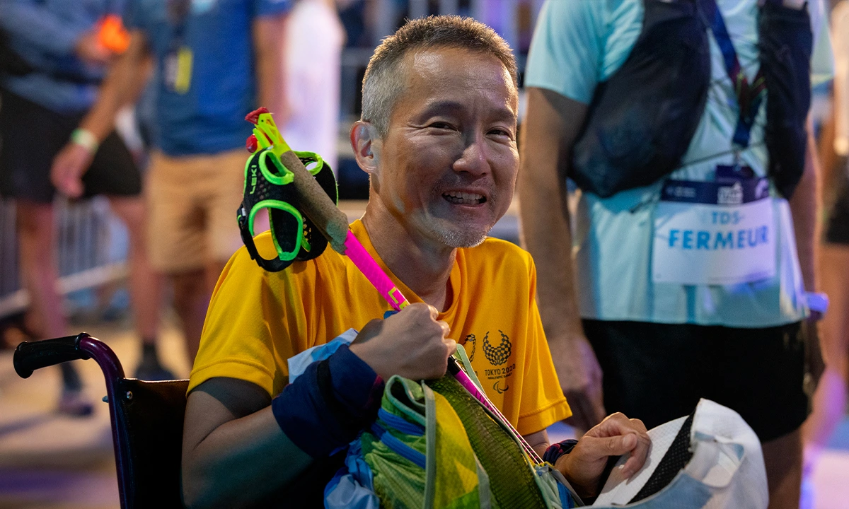 Shigeru Morikawa dernier finisher japonais TDS