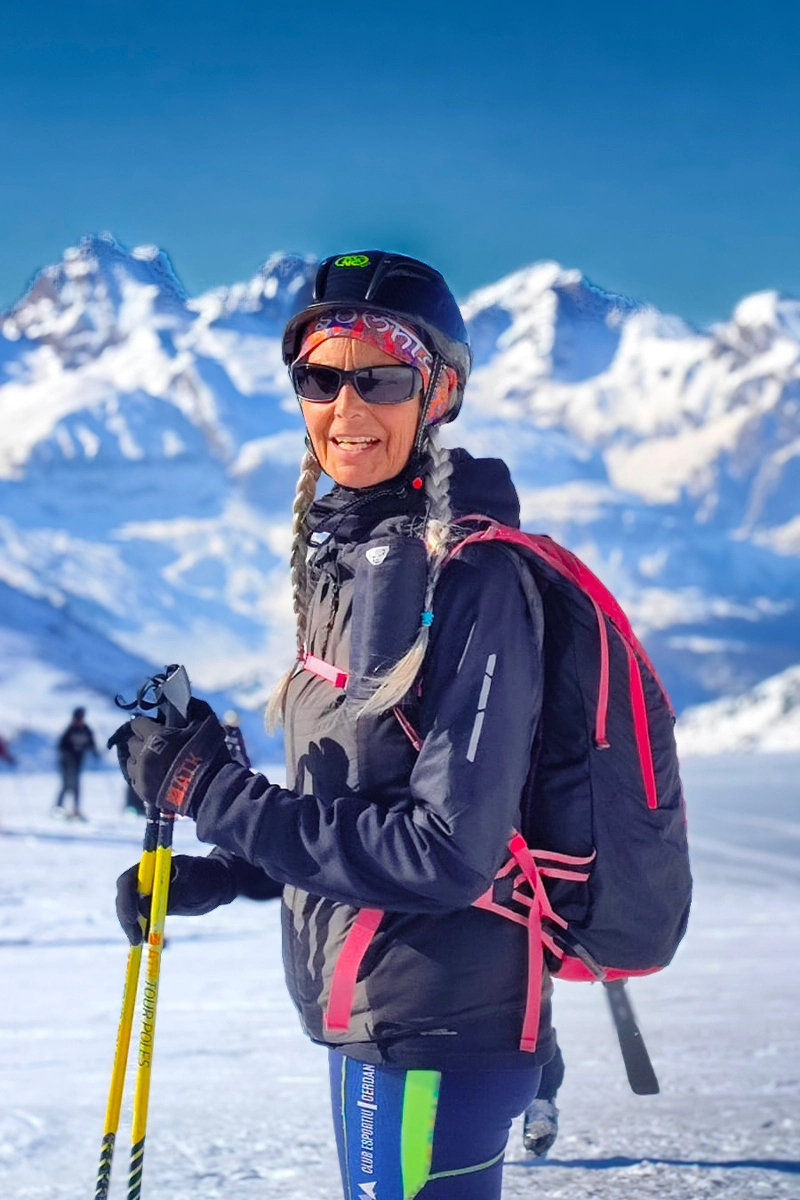 Núria Burgada skimo