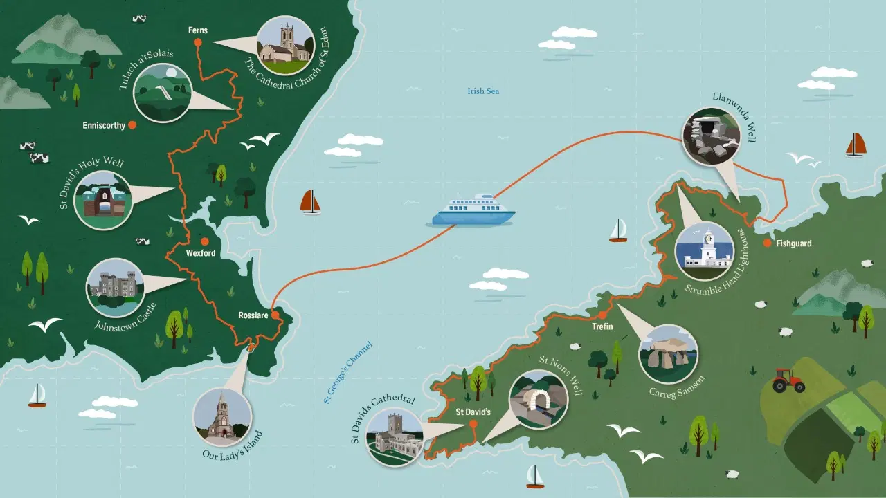 Camino Celtes carte