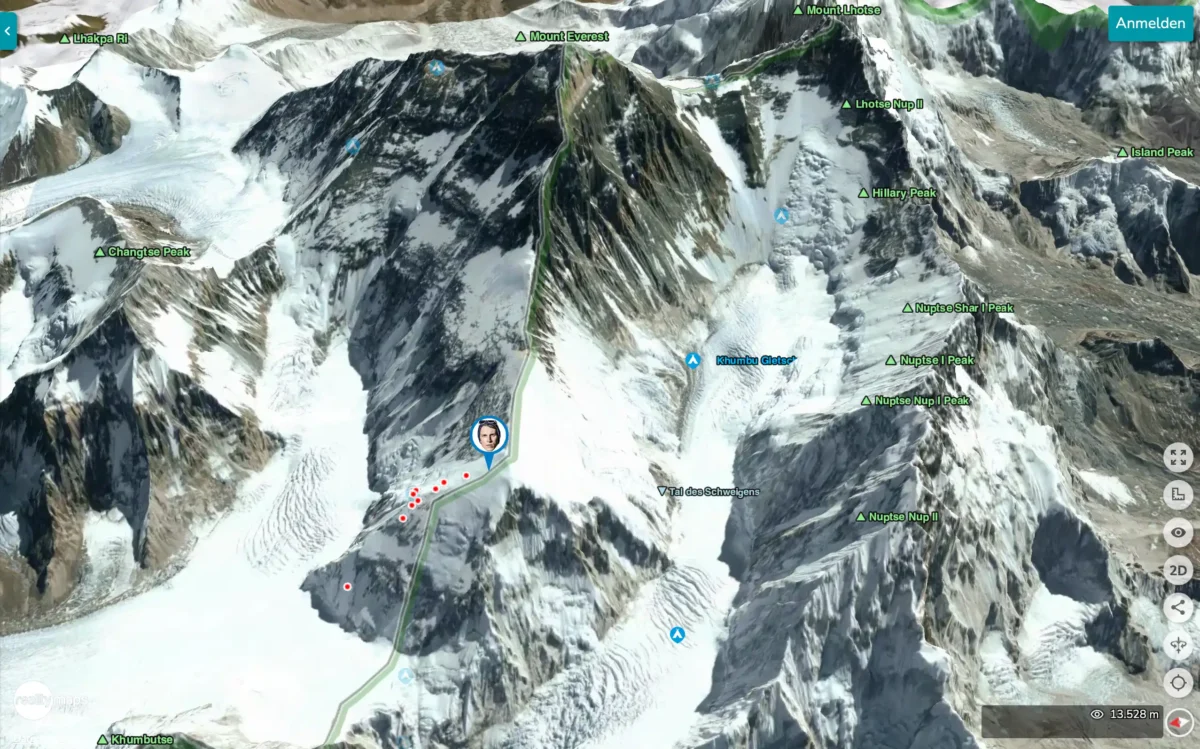 Suivi GPS de Josh Kobusch