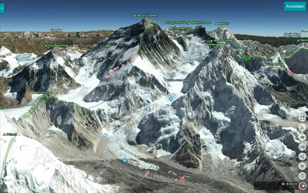 Carte Everest Jost Kobusch