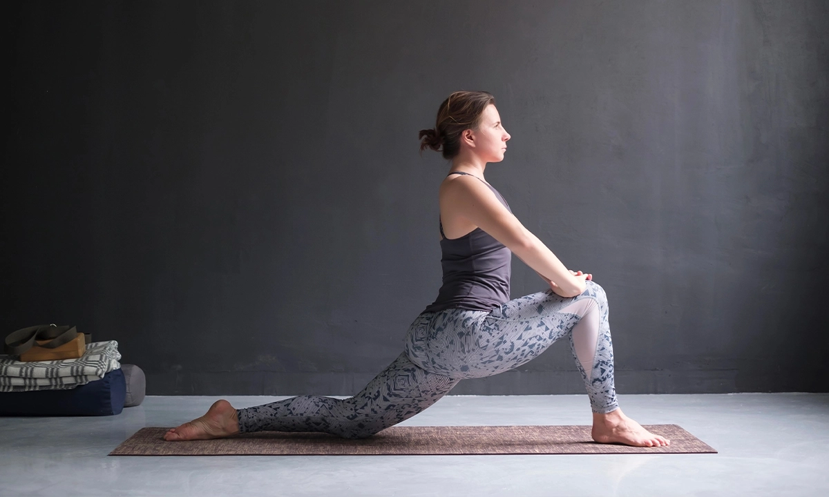Posture du croissant de lune