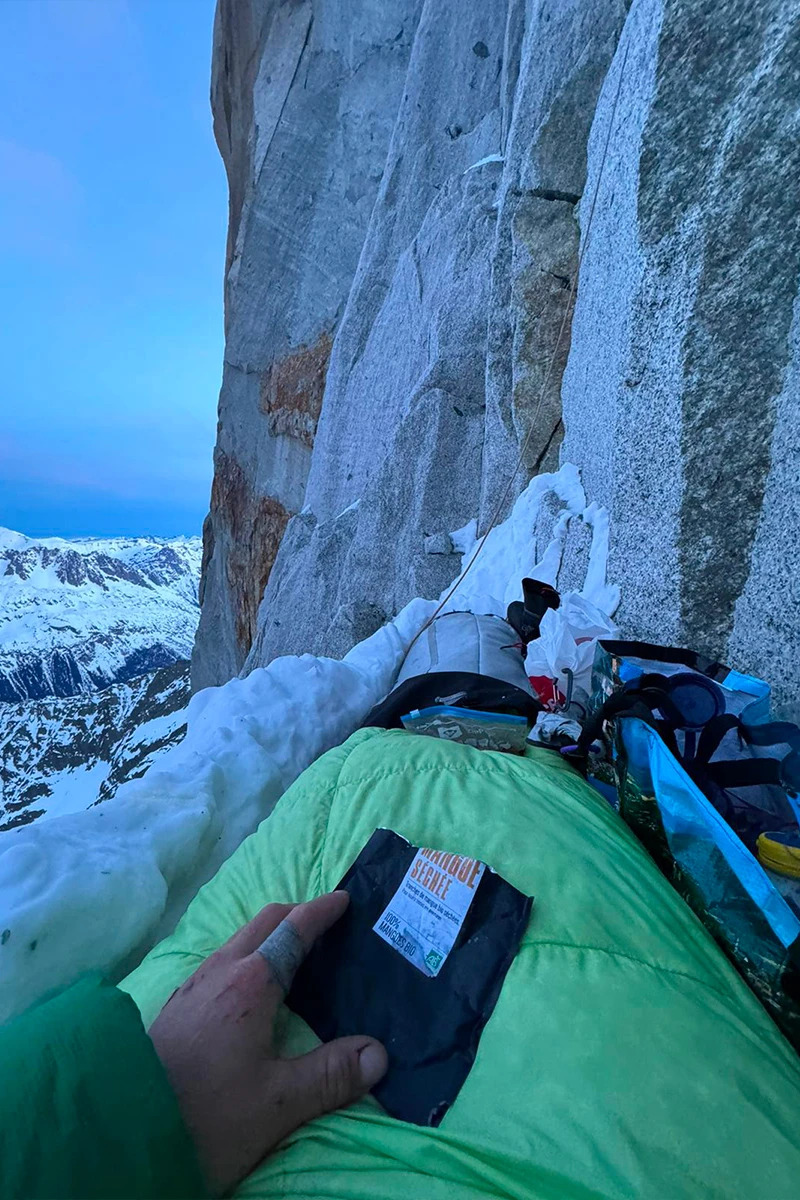 Benjamin Védrines en solo dans les Drus