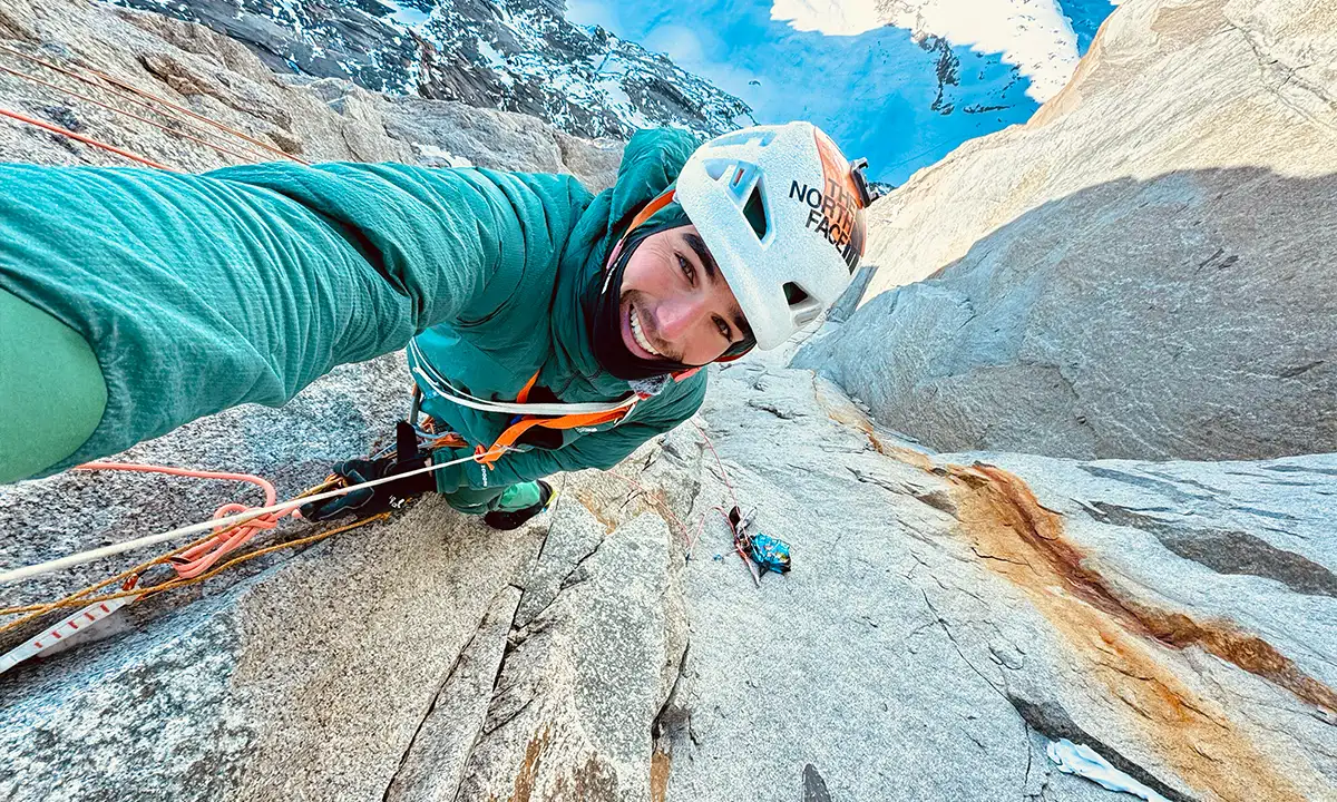 Benjamin Védrines en solo dans les Drus