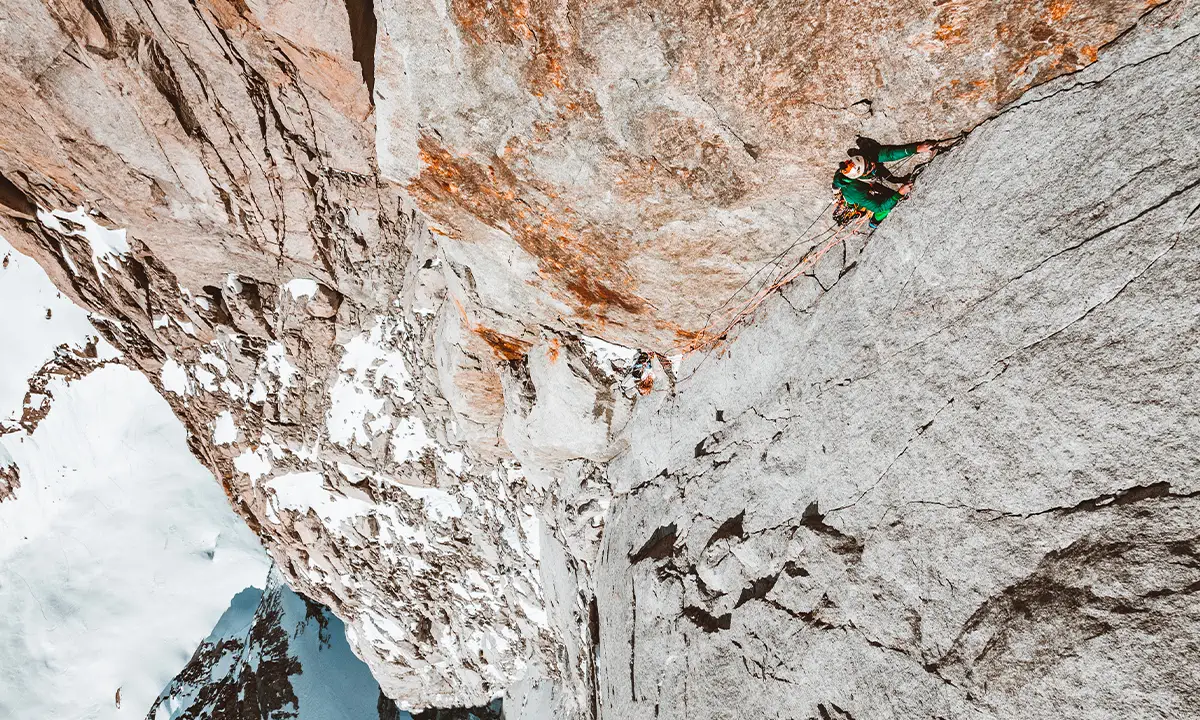 Benjamin Védrines en solo dans les Drus