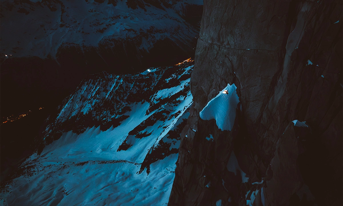 Benjamin Védrines en solo dans les Drus