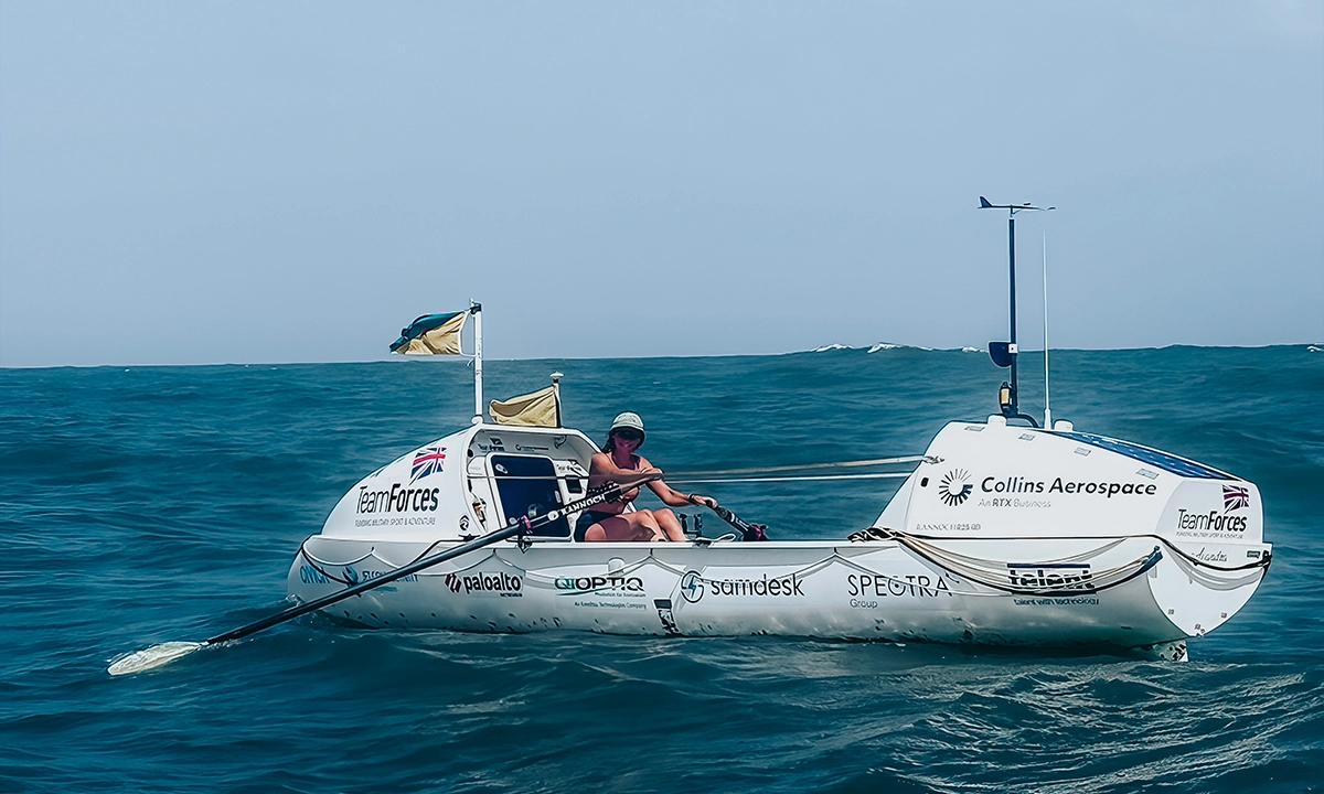 Zara Lachlan traversée atlantique à la rame en solitaire