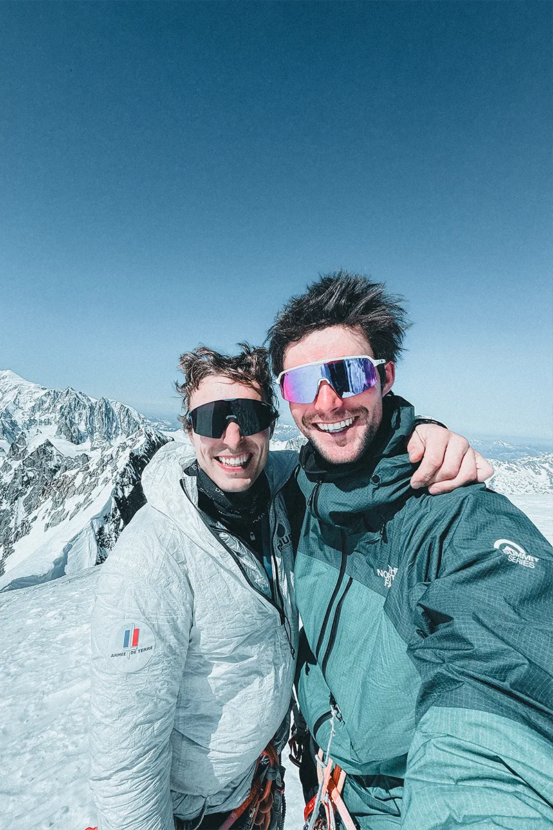 Benjamin Védrines et Léo Billon