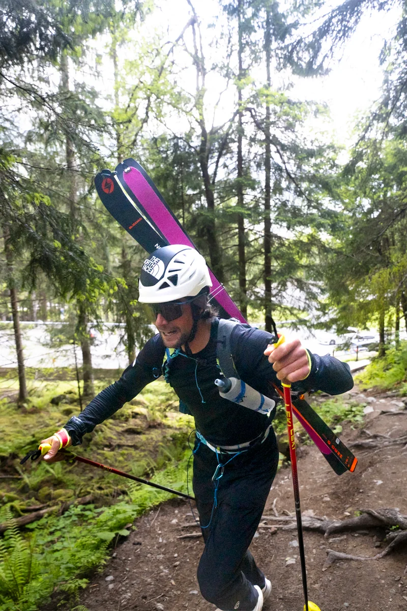 Benjamin Védrines bat le record de l’ascension du mont Blanc de Kilian Jornet