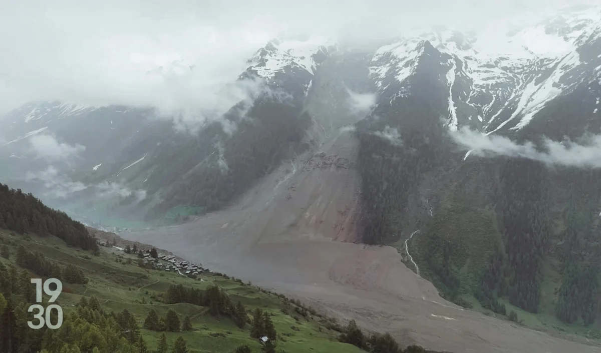 Blatten éboulement suisse