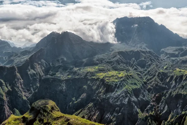 Cirque de Mafate et piton des Neiges