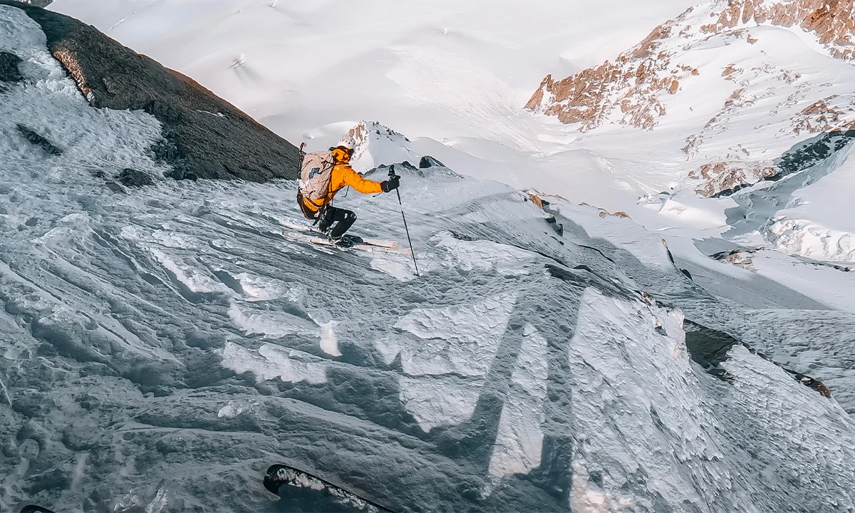 Benjamin Védrines traversée du massif du Mont-Blanc