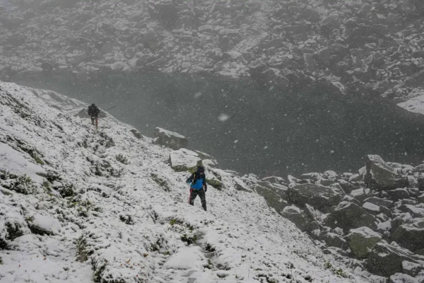 UTMB PTL 2023 sous la neige