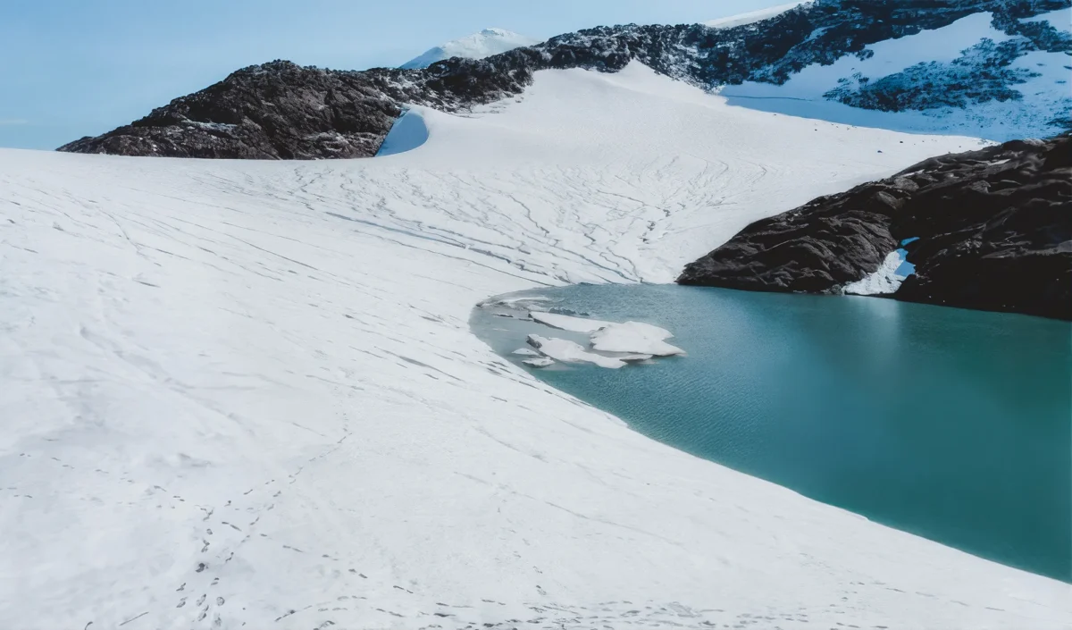 lac glaciaire du Grand Marchet