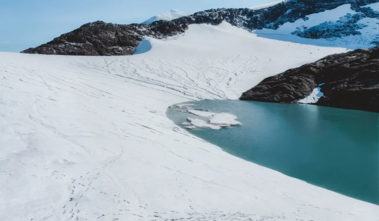 lac glaciaire du Grand Marchet