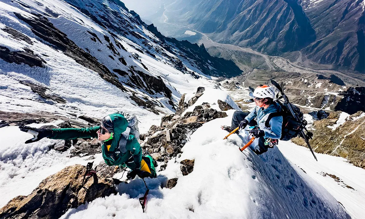 Tiphaine Duperier première à ski nanga parbat