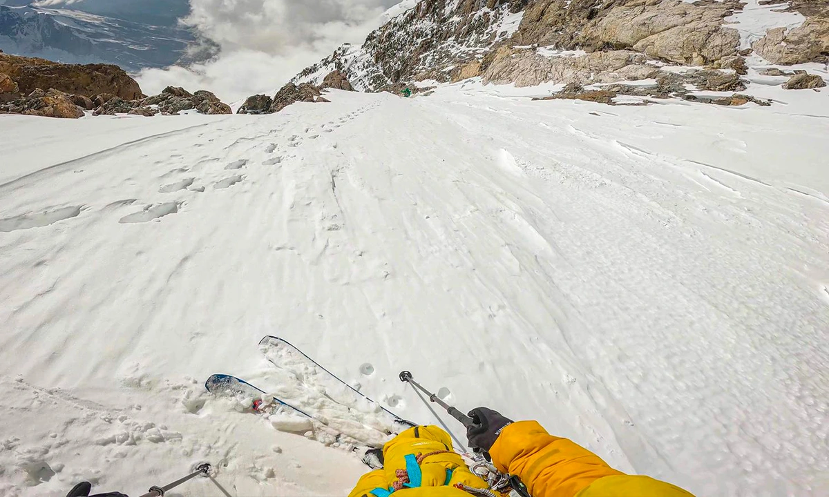 Tiphaine Duperier première à ski nanga parbat